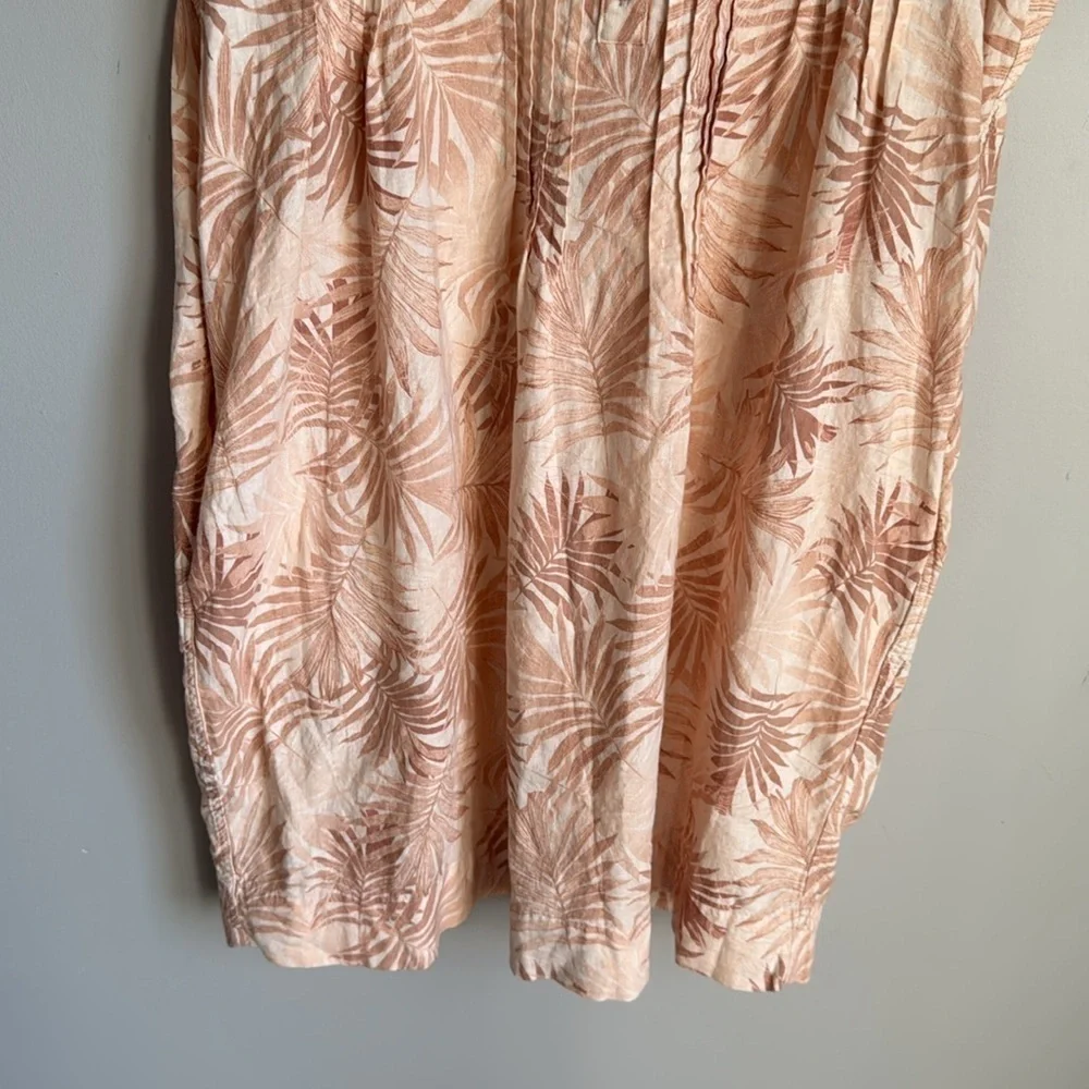 Faherty Gemina Linen Dress Small